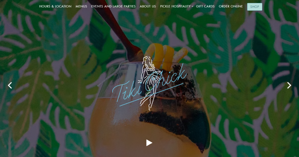 Tiki Chick's homepage